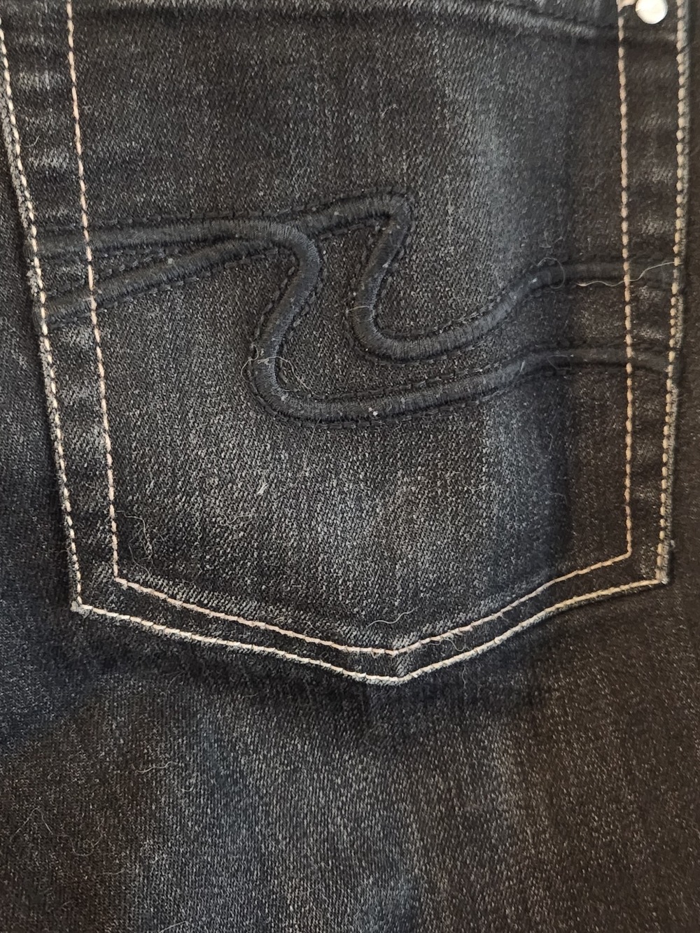White House Black Market Dark Wash Bootcut Jeans - Picture 3 of 4